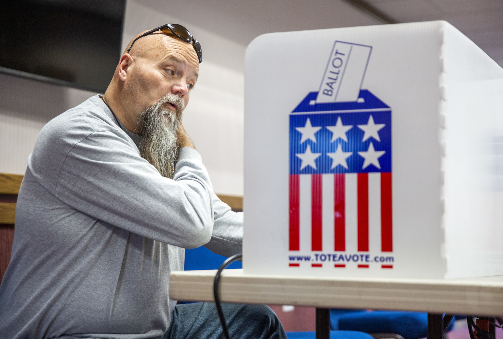 Casting your ballot